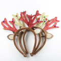 Wholesale Party Fashion Animal Headband Plush Deer Ears Christmas Headband